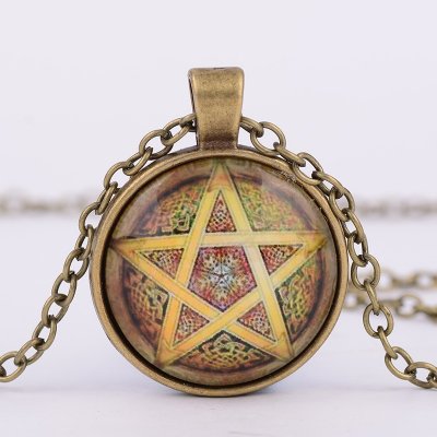 Origoska Řetízek supernatural (lovci duchů) pentagram PT13 Bronzová – Zboží Mobilmania