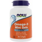 Now Foods Omega-3 Mini Gels 180 softgel kapslí – Hledejceny.cz