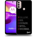 Pouzdro Picasee silikonové Motorola Moto E40 - Focus černé – Hledejceny.cz