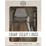 Mediabox Dárková sada na sýr a víno - Vinař tělem i duší – Zboží Dáma