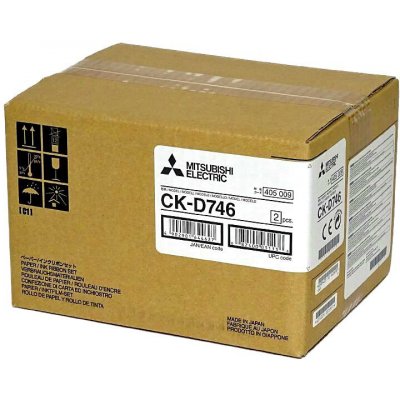 MITSUBISHI CK-D 746 10x15 cm 2x 400 Prints (235804) – Zboží Živě