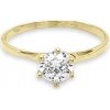 Prsteny Beny Jewellery Zlatý zásnubní se zirkonem 7130855