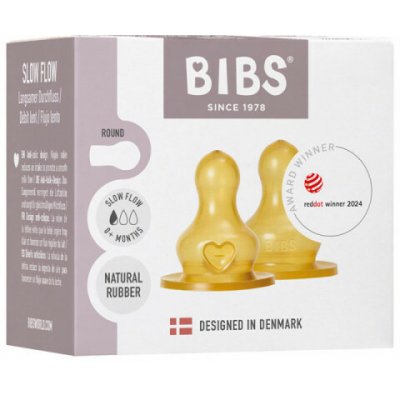 Bibs Kaučukové dudlíky na kojeneckou láhev žlutá – Hledejceny.cz