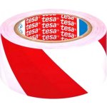 Tesa 60760 Výstražná páska 33 m x 50 mm červeno-bílá – Sleviste.cz