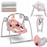 Lionelo dětská houpačka Ruben Pink Baby – Zboží Dáma