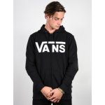 Vans CLASSIC ZIP HOOD Black/White – Zboží Mobilmania