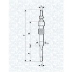 Žhavící svíčka MAGNETI MARELLI 062900085304 – Hledejceny.cz