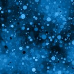 Takoy Teplákovina Takoy 150 cm modré 3D puntíky – Hledejceny.cz