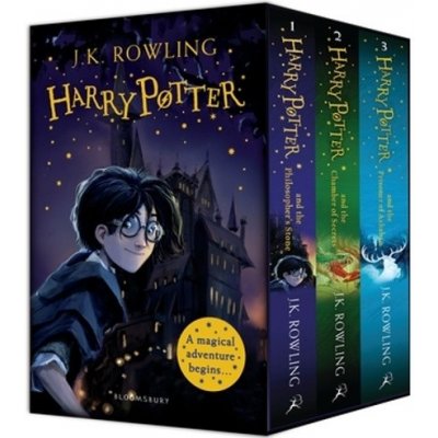 Harry Potter 1-3 Box Set - J.K. Rowling – Zboží Dáma