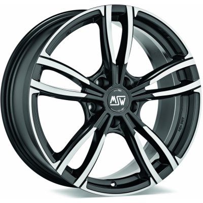 MSW 73 7,5x17 5x120 ET32 dark grey polished – Sleviste.cz