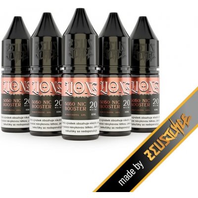 Lions Fifty Booster VG50/PG50 5x10 ml 20 mg – Zboží Dáma