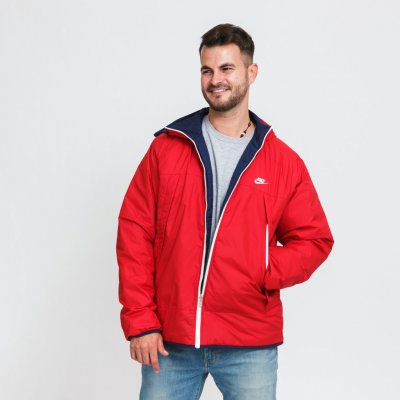 Nike M NSW Therma-Fit Repel Legacy Reversible Jacket červená / navy – Zboží Mobilmania