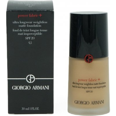 Giorgio Armani Matující make-up Fond de ten Matifiant Power Fabric + Ultra Longwear Weightless Matte Foundation 4.5 30 ml – Hledejceny.cz