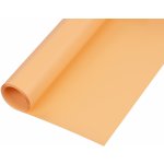 PVC fotografické pozadí 120x200cm - světle oranžové – Zboží Živě