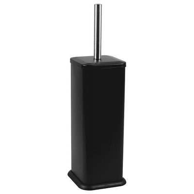 Aqualine SIMPLE LINE WC štětka hranatá černá mat GA1210B – Hledejceny.cz