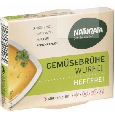 Naturata Zeleninový bujón kostky bez droždí 6 x 12 g – Zboží Dáma