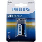 Philips Ultra Alkaline 9V 1ks 6LR61E1B/10 – Zboží Živě
