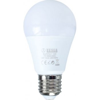 Tesla LED žárovka BULB E27 7W 230V 600lm 25 000h 3000K teplá bílá 220°