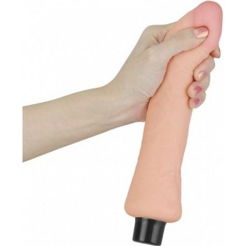 LoveToy REAL SOFTEE Vibrating Dildo 9"