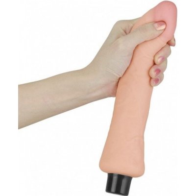 LoveToy REAL SOFTEE Vibrating Dildo 9"