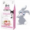 Granule pro kočky BRIT CARE CAT STERILIZED SENSITIVE, ČERSTVÝ KRÁLÍK 1 kg