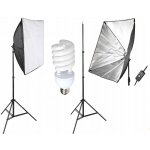 Studio SoftBox s paticí pro E27, 50x70cm, kompletní set SS-5077 – Zbozi.Blesk.cz