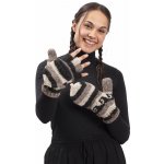 Vlněné převlékací rukavice černo-hnědé II. – Hledejceny.cz