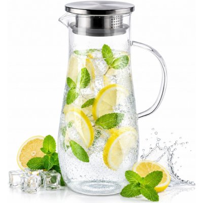 Skleněná karafa s uchem (1,4L) – Sleviste.cz