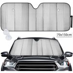 Kmt Style 6008371 Sluneční clona na přední sklo 70x150 cm, stříbrná | Zboží Auto