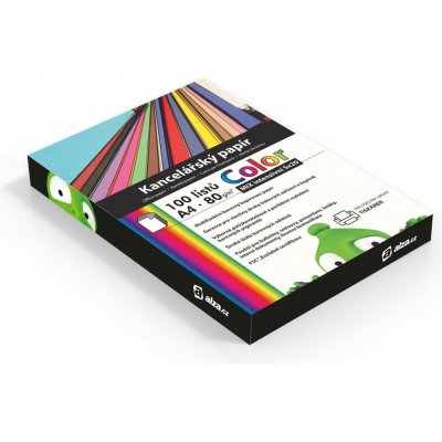 Alza Color A4 zelený 100 listů – Sleviste.cz