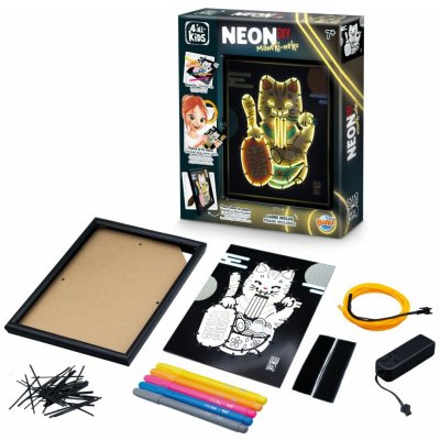 BUKI 4allKids Neonový obrázek Maneki-neko – Hledejceny.cz