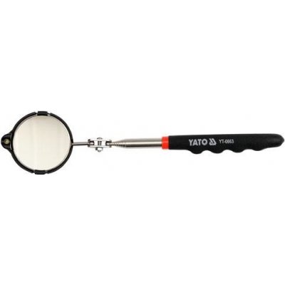 Zrcátko kontrolní teleskopické s LED osvětlením, 265-920mm, YATO | Zboží Auto