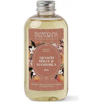Nasoterapia náplň do difuzéru Arancio Dolce e Mandorla Sladký pomeranč a mandle 250 ml – Zboží Dáma Nasoterapia náplň do difuzéru Arancio Dolce e Mandorla Sladký pomeranč a mandle 250 ml – Zboží Dáma