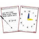 Efko Víceúčelová oboustranná stíratelná tabulka CZ UA – Hledejceny.cz