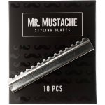 Mr. Mustache Styling Blades 10 pcs – Zboží Dáma