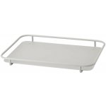 CARRY-ON Servírovací podnos 47 x 30 cm šedá nerezová ocel RIG-TIG – Sleviste.cz