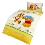 Matějovský povlečení Prasátko žluté 100 x 135 cm 40 x 60 cm – Zboží Dáma