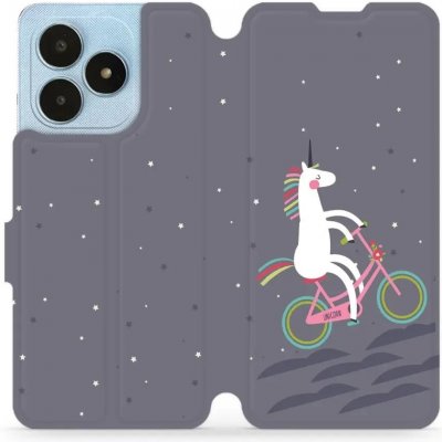 Mobiwear Realme Note 50 V024P Jednorožec na kole – Zboží Živě