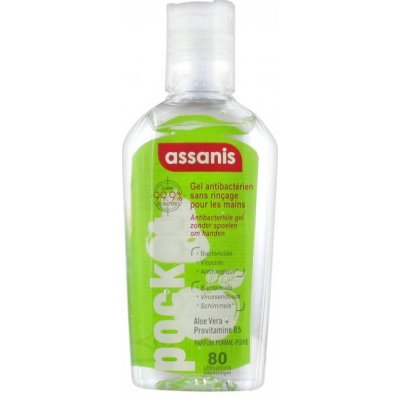Assanis antibakteriální gel na ruce Apple-Peer 80 ml
