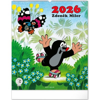 Nástěnný Krteček 2026 – Sleviste.cz