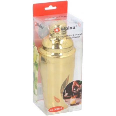 ALPINA Shaker na koktejly nerez ocel zlatáED-249589zlat 550 ml – Zbozi.Blesk.cz