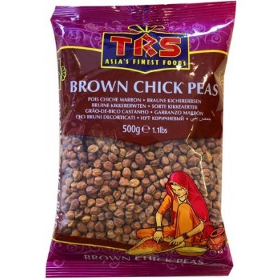TRS Hnědá Cizrna Brown Chickpeas 0,5 kg – Zboží Dáma