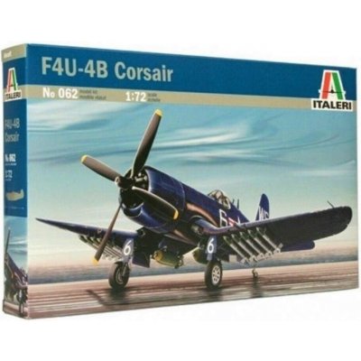 Italeri Model Kit Chance Vought F4U 4B Corsair letadlo 0062 1:72 – Zboží Mobilmania