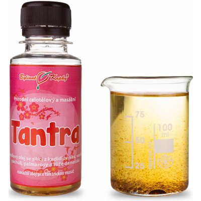 Bylinné kapky Tantra (tantrická masáž) masážní olej celotělový 100 ml