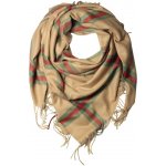 Pashmina Labe zimní šála kávová CHZ-313 béžová – Zboží Dáma