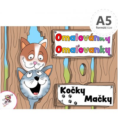 Omalovánky Lux A5 Kočky 953024 – Zbozi.Blesk.cz