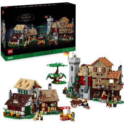 LEGO® ICONS™ 10332 Středověké náměstí – Zboží Dáma