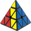 Hra a hlavolam QiYi Pyraminx učební edice černá s nálepkami