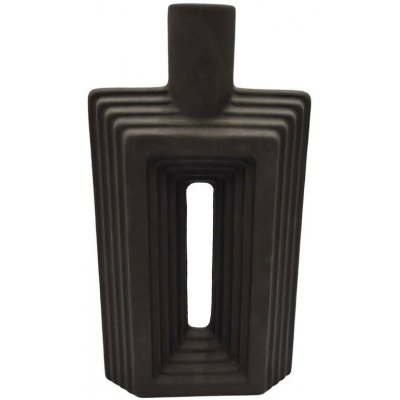 VÁZA KERAMIKA 15x6x28CM ČIERNA SUPER CENA! – Hledejceny.cz