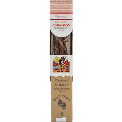 Vijayshree Golden Pryskyřičné vonné tyčinky Skořice 30 g – Hledejceny.cz